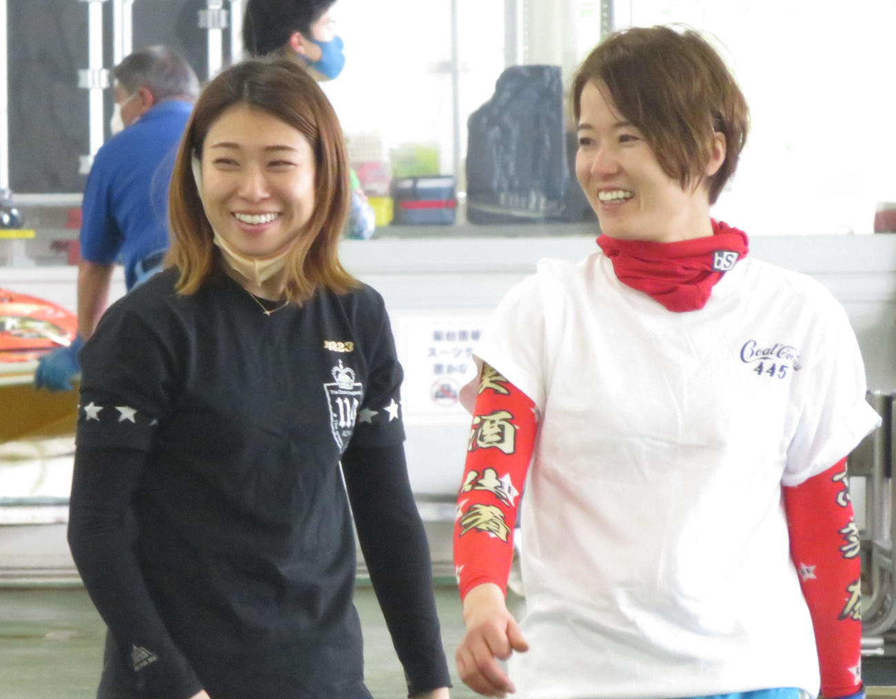 中村桃佳（左）は調整が合って気配上向き