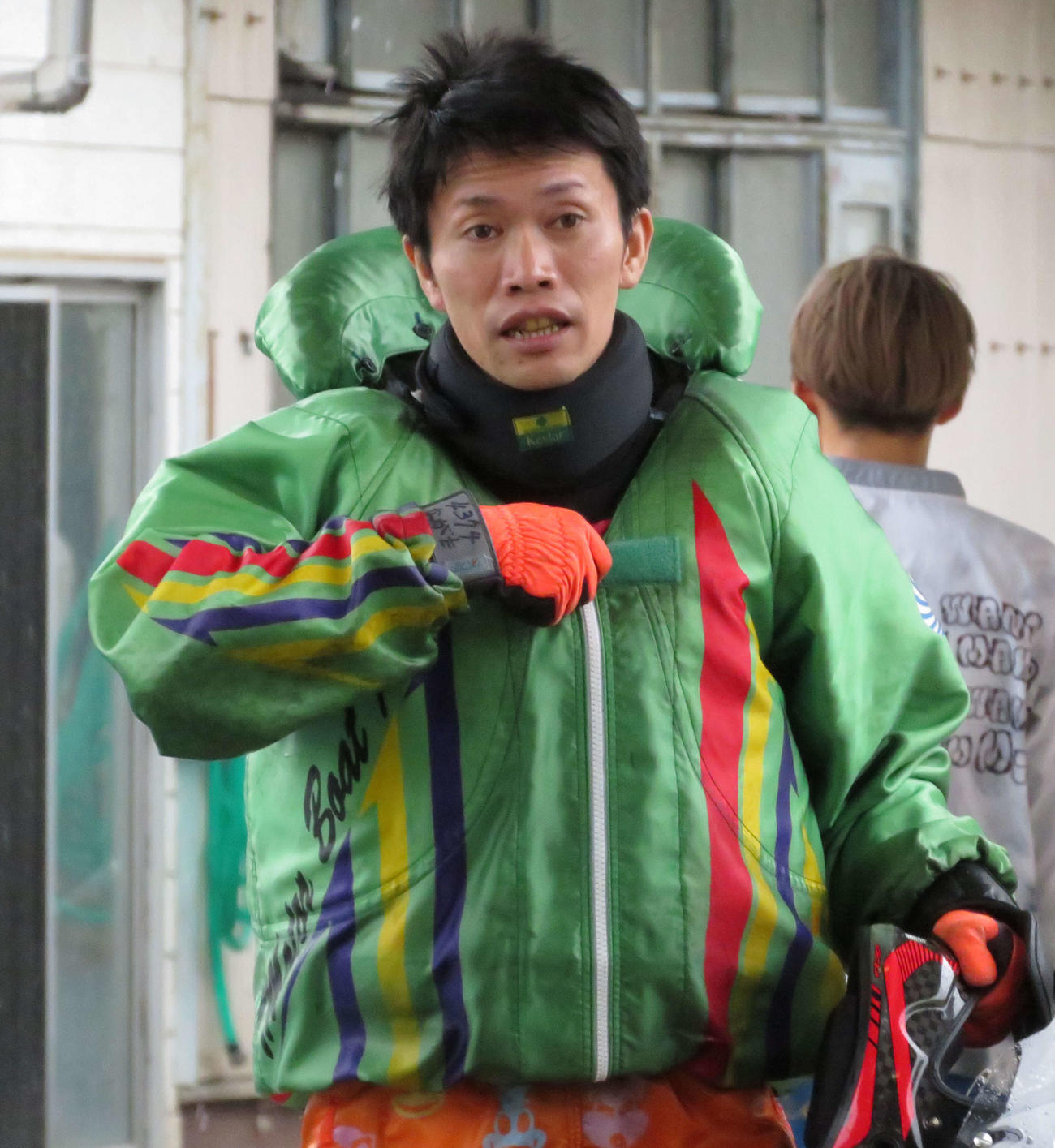 永田義紘が初日5Rで16万を超えるビッグ配当を提供した。（撮影・古村亮）