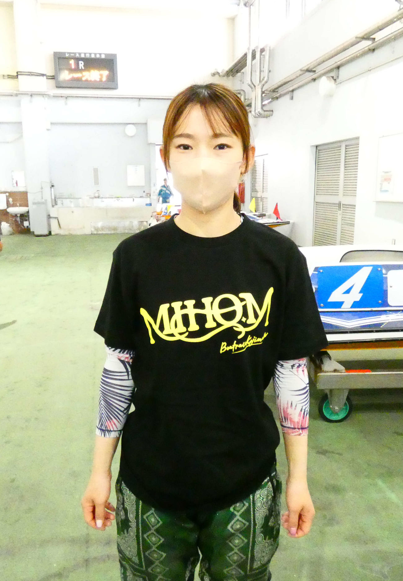 守屋美穂は12Rキングドリームを6枠から2着と上々のスタートを決めた（撮影・高田和典）