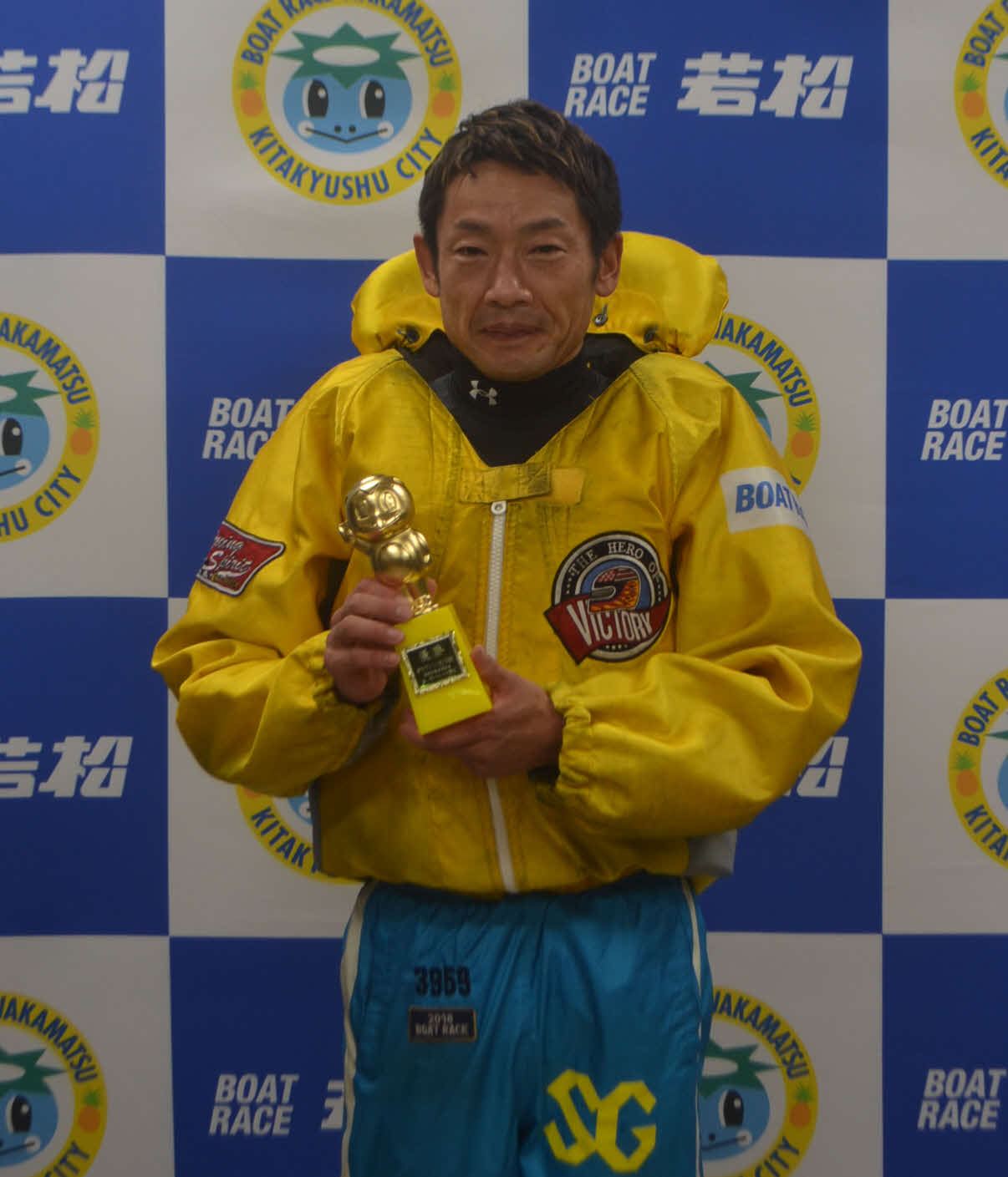 6コースからのまくり差しで快勝した坪井康晴は今年初優勝を決めた