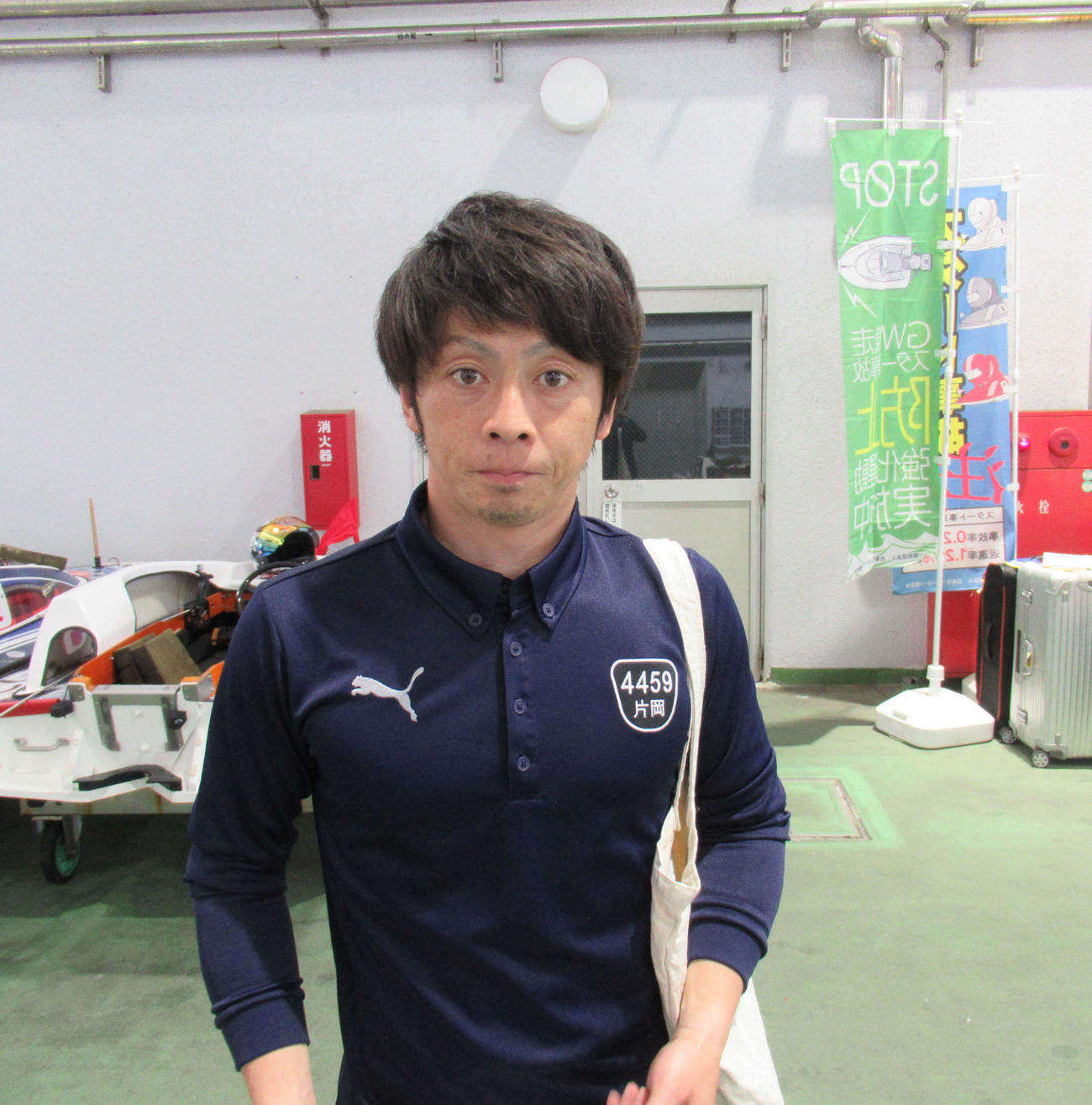 片岡雅裕は安定したスタート力でオール3連対をキープした（撮影・高田和典）