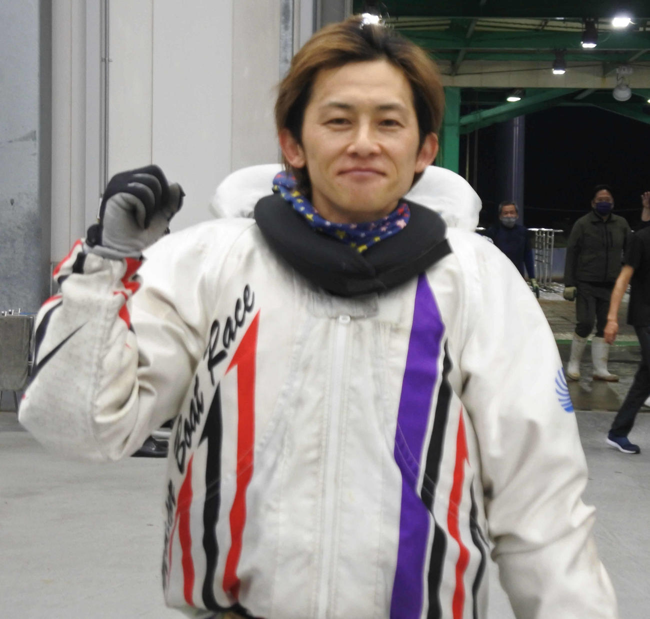 下條雄太郎は昨年7月以来の優勝に、喜びの表情
