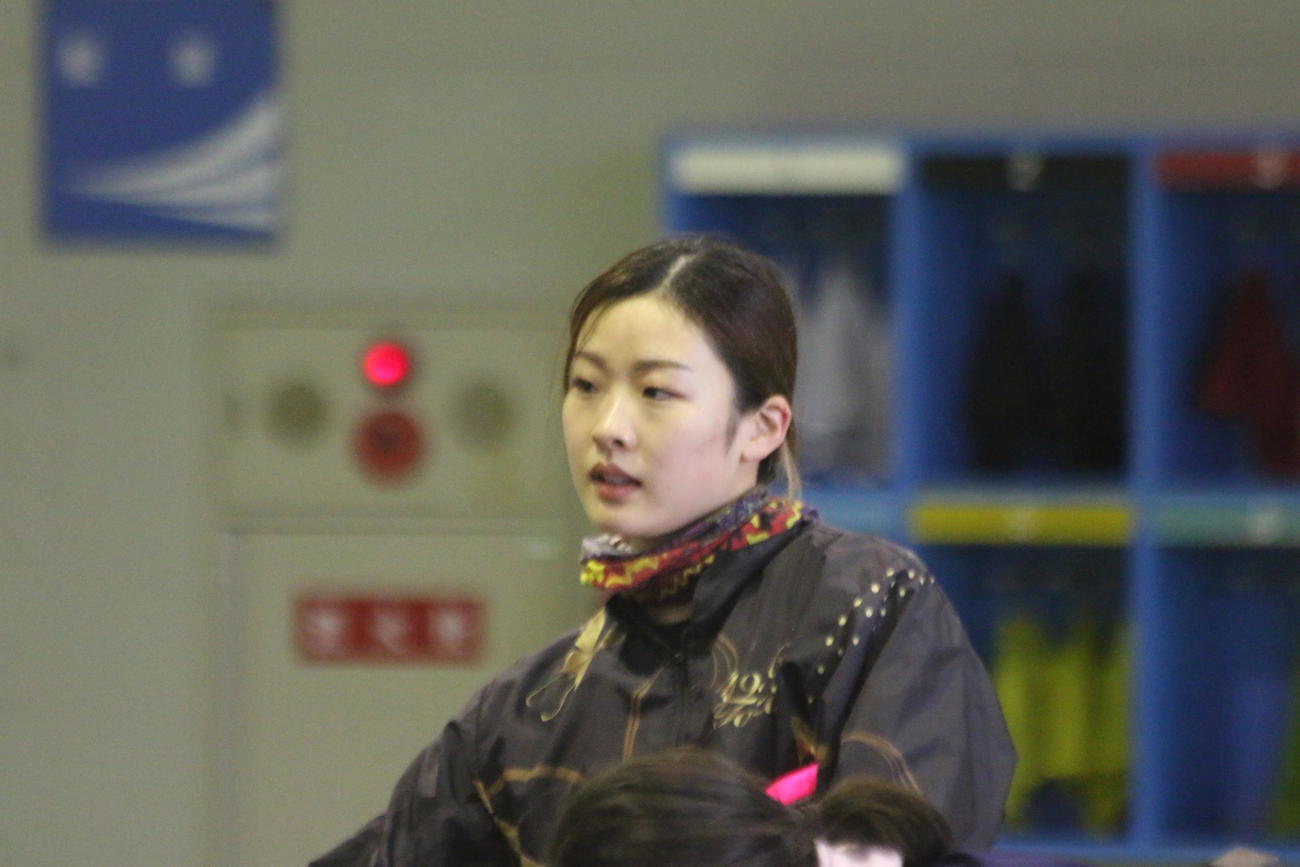 好調だった地元の戸敷晃美がフライングに散った