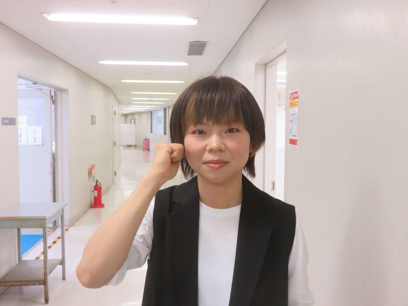 那須萌美が3日間無事完走を誓う