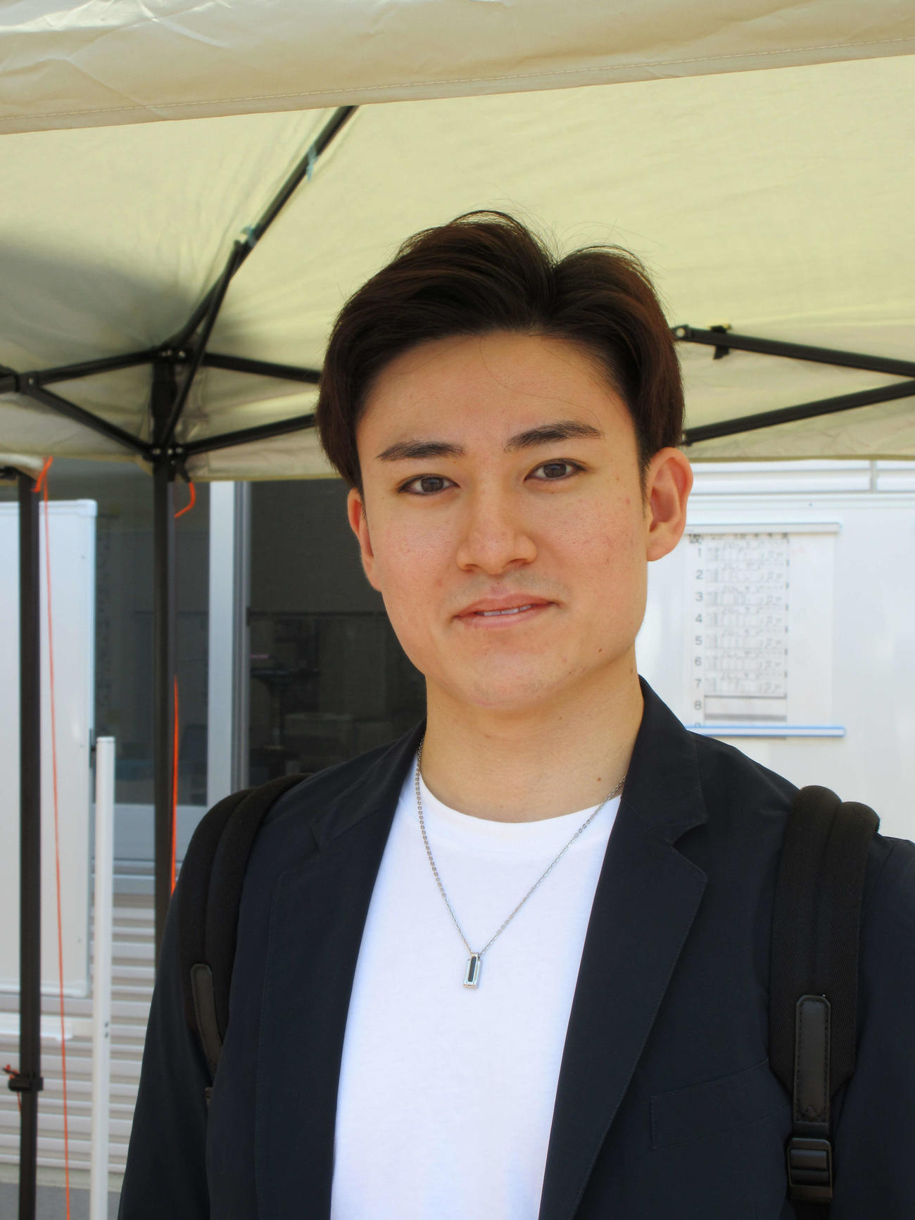 予選5R、今節主役のひとり、松本秀之慎が自慢のパワーで存在感をアピールだ