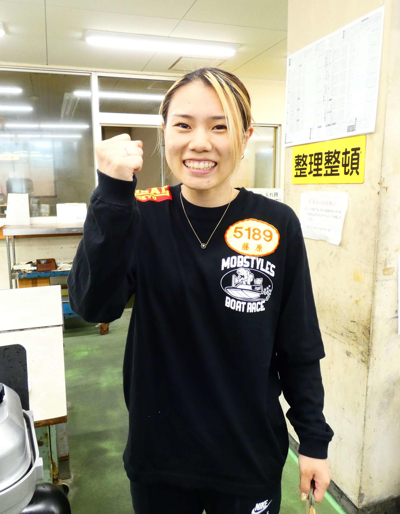 3連勝と絶好調の藤原早菜。足も回り足の良さは健在だ（撮影・前原一樹）