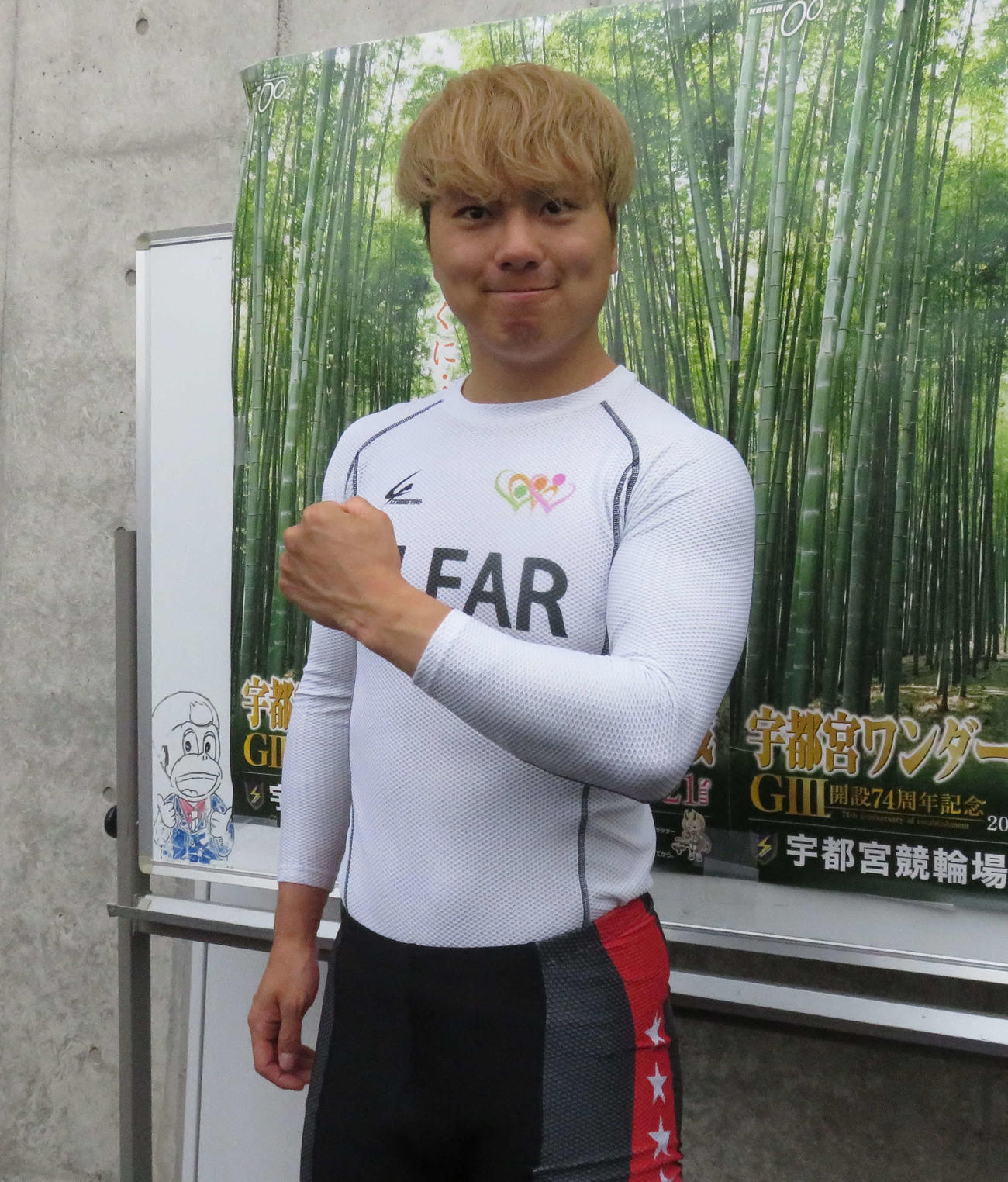 初体験のG3準決を突破して意気上がる久田裕也（撮影・野島成浩）