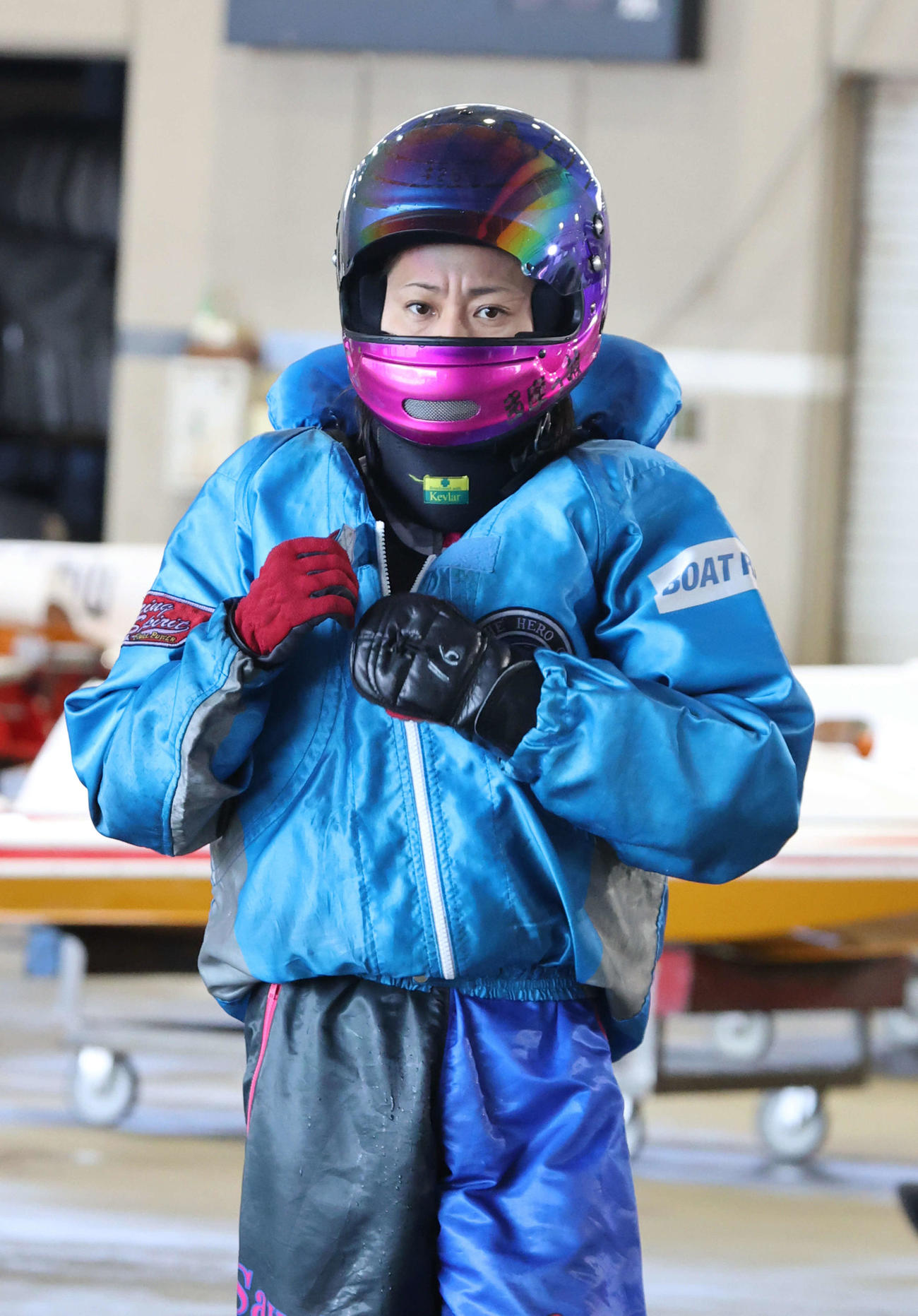 足を仕上げた平田さやかが大外から展開を突く