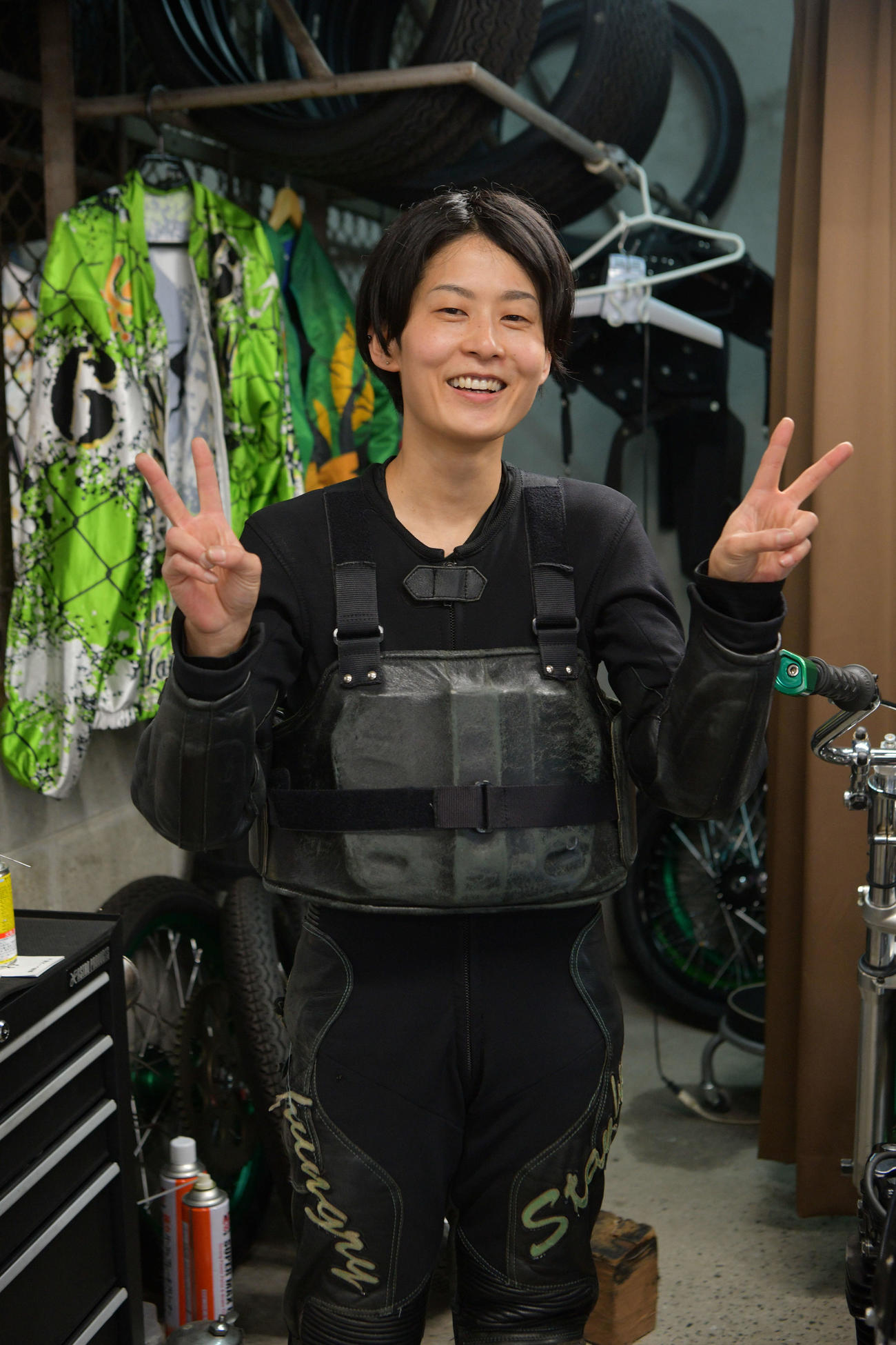 同期を祝福する勝利を挙げた松尾彩