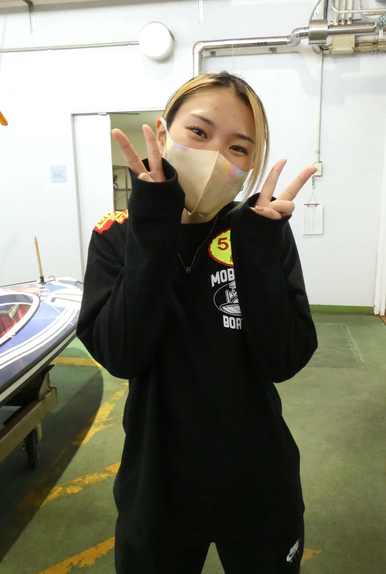 藤原早菜は初準優進出を決めた。勢いそのままに次は初優出だ！（撮影・前原一樹）