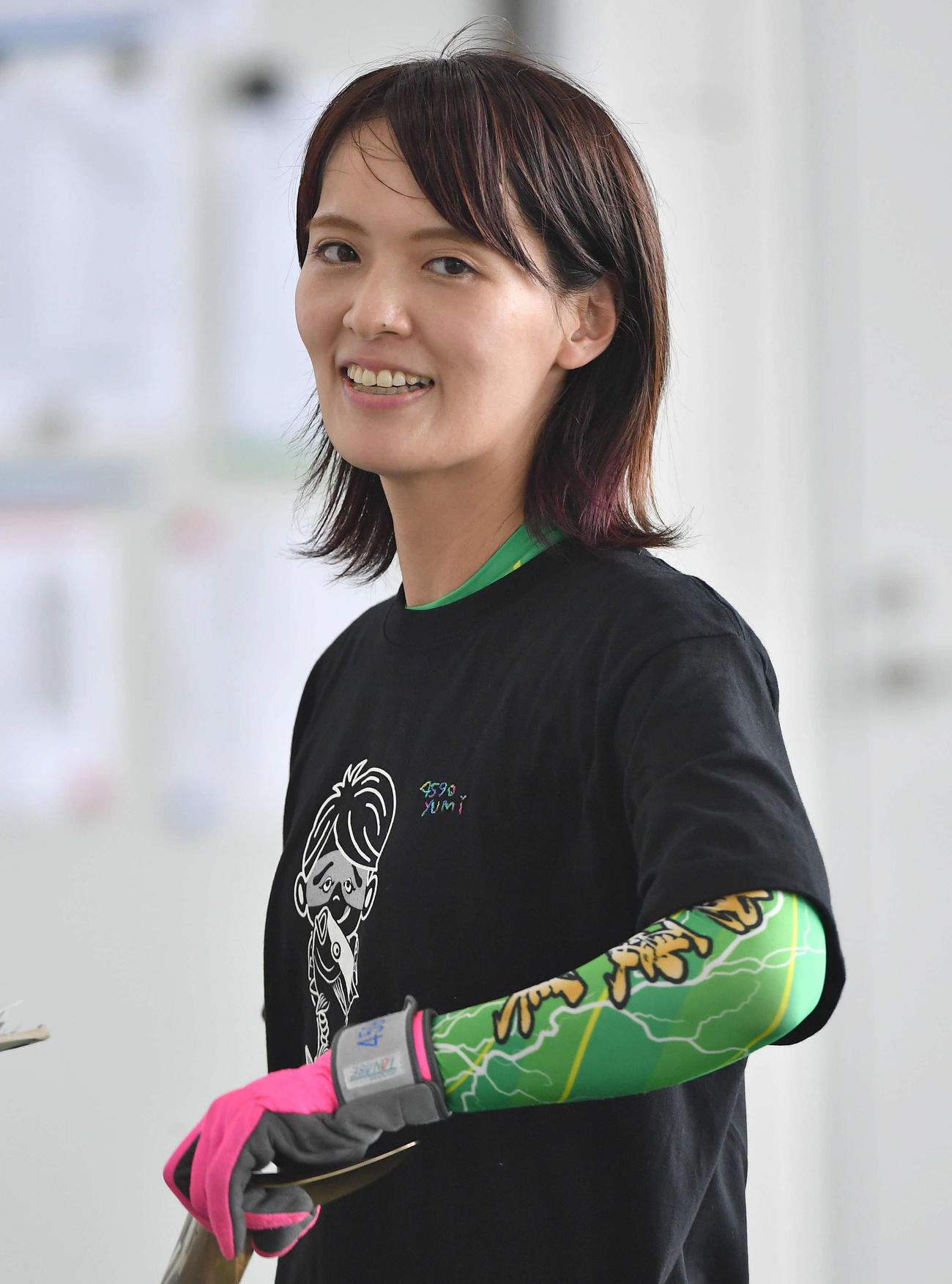 SGボートレースオールスター前検　4590渡辺優美（撮影・岩下翔太）