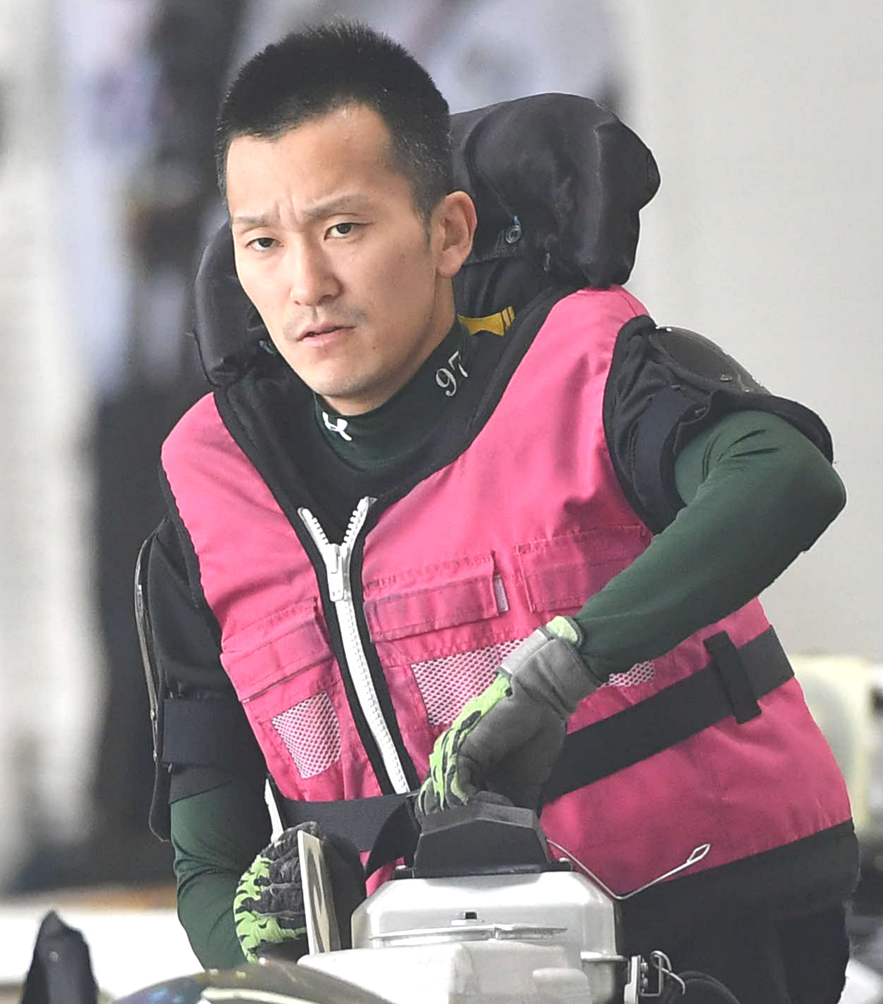 ドリーム戦2号艇の西山貴浩（撮影・岩下翔太）