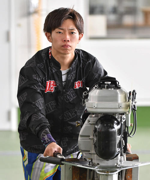 SG初出場の定松勇樹（撮影・岩下翔太）