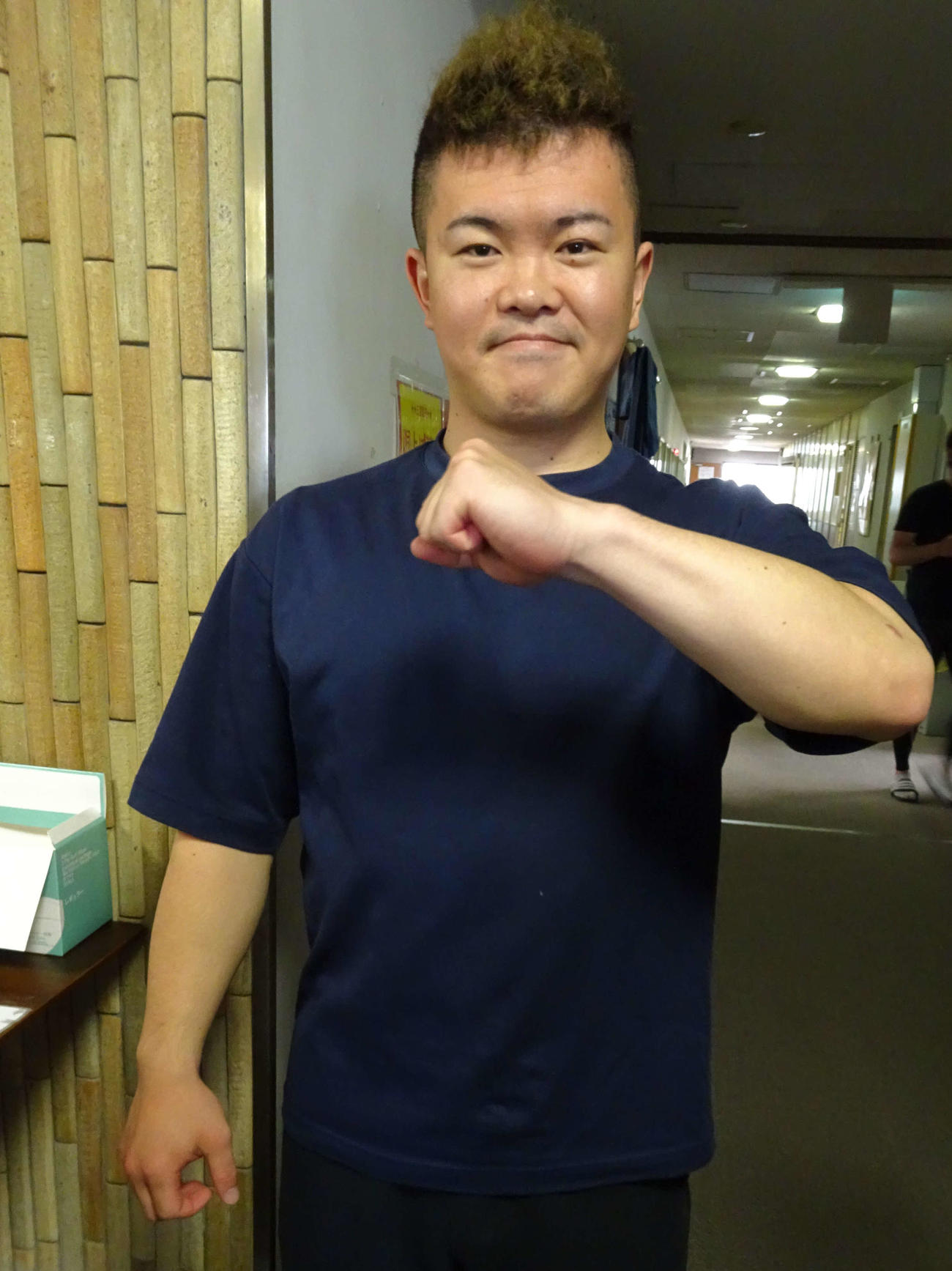 準決で強地足を発揮した高田修汰