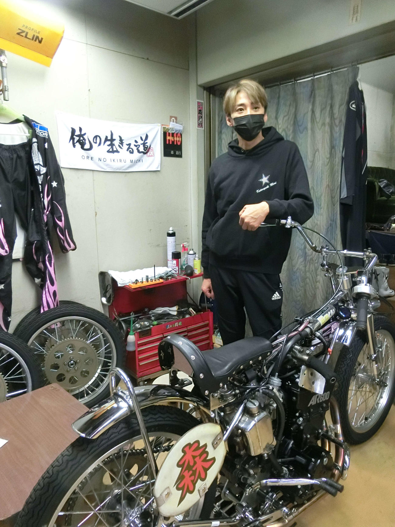 森且行は冷えて食い付きのいい走路で躍動する（撮影・海老原実）