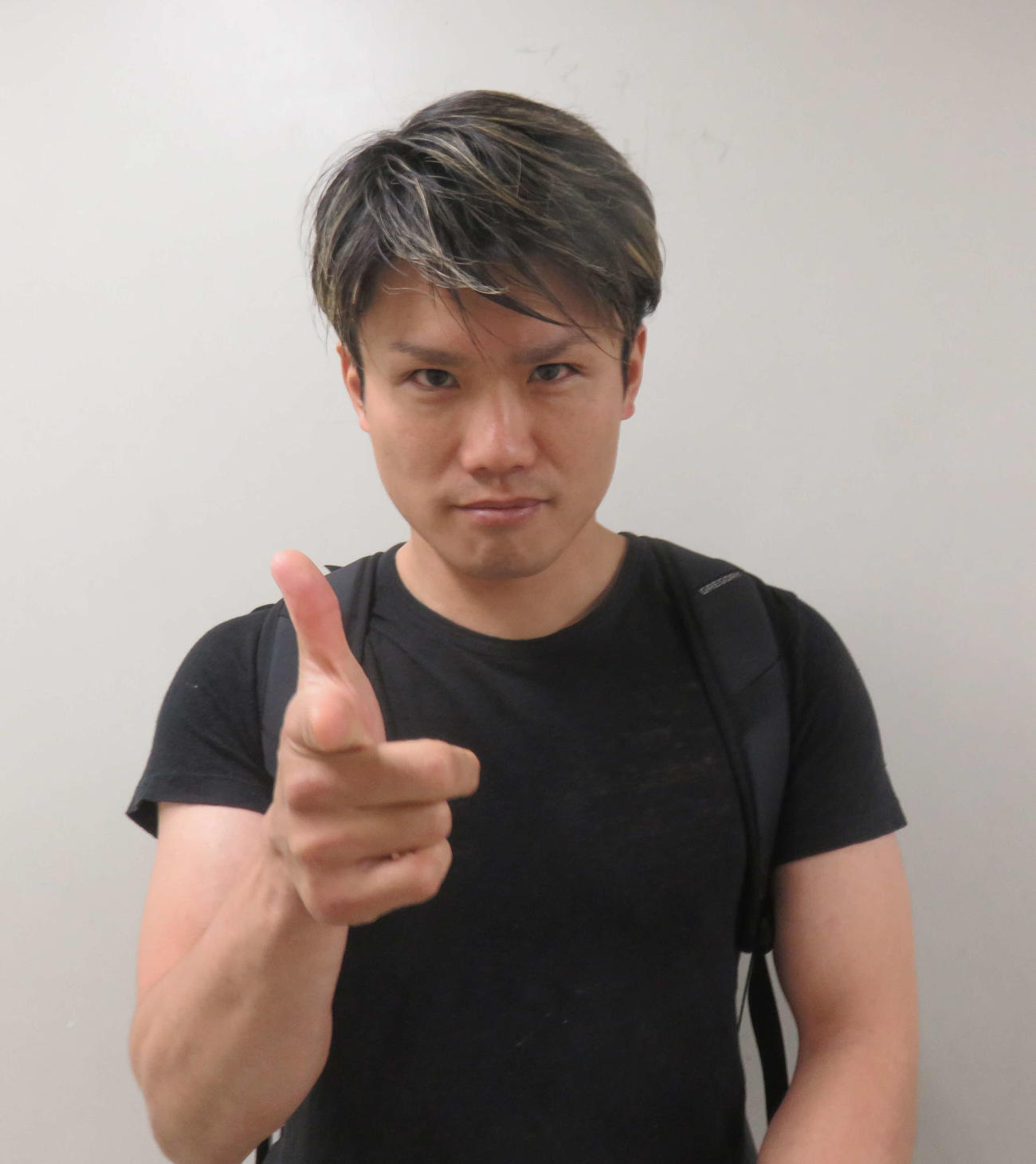 初弟子のデビューで気合が入る志村龍己（撮影・栗田文人）