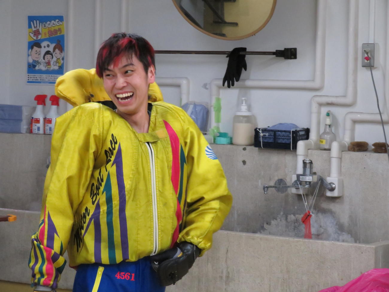 豪快まくりに成功した藤山翔大
