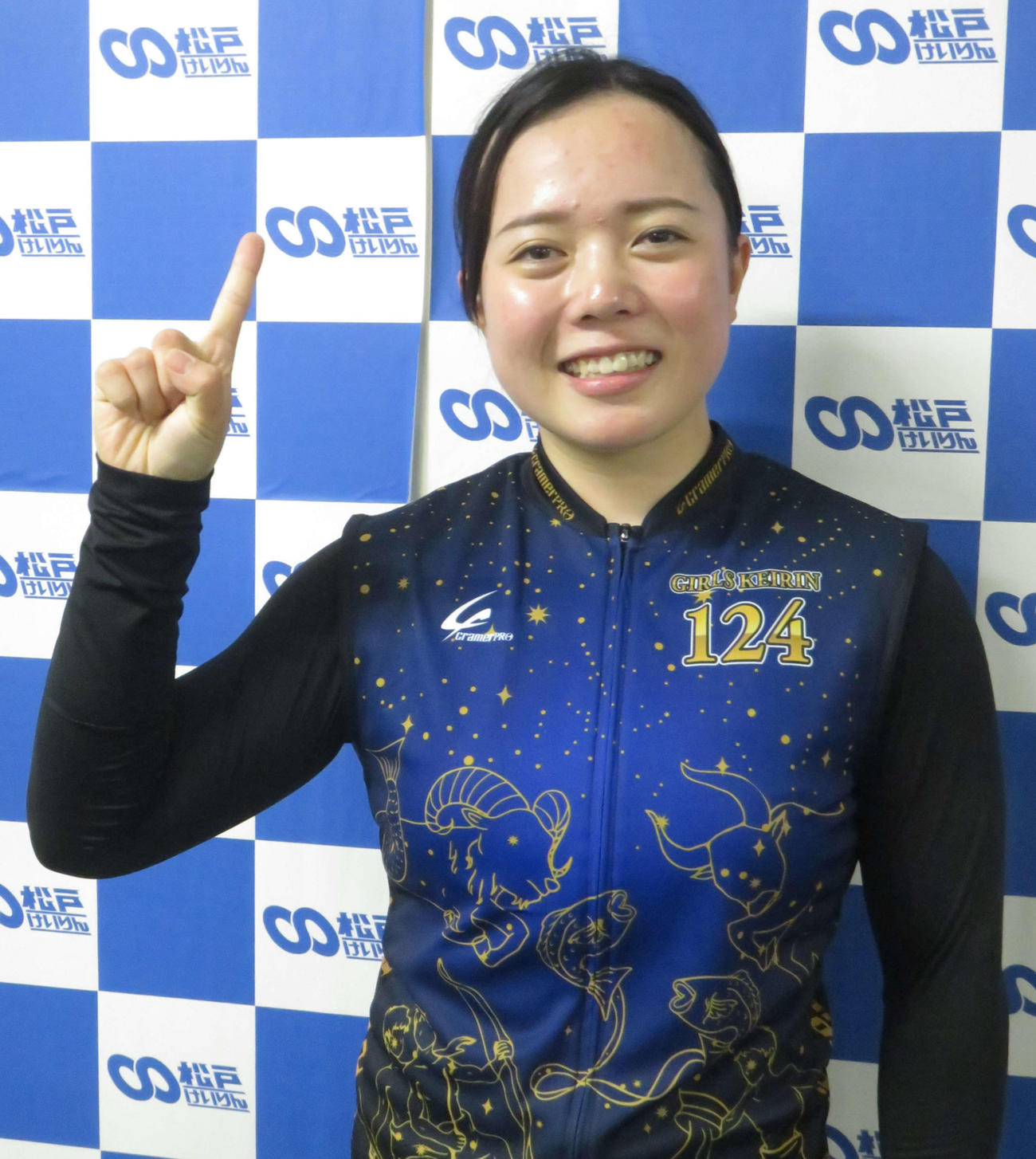 デビュー初勝利を挙げた熊谷芽緯