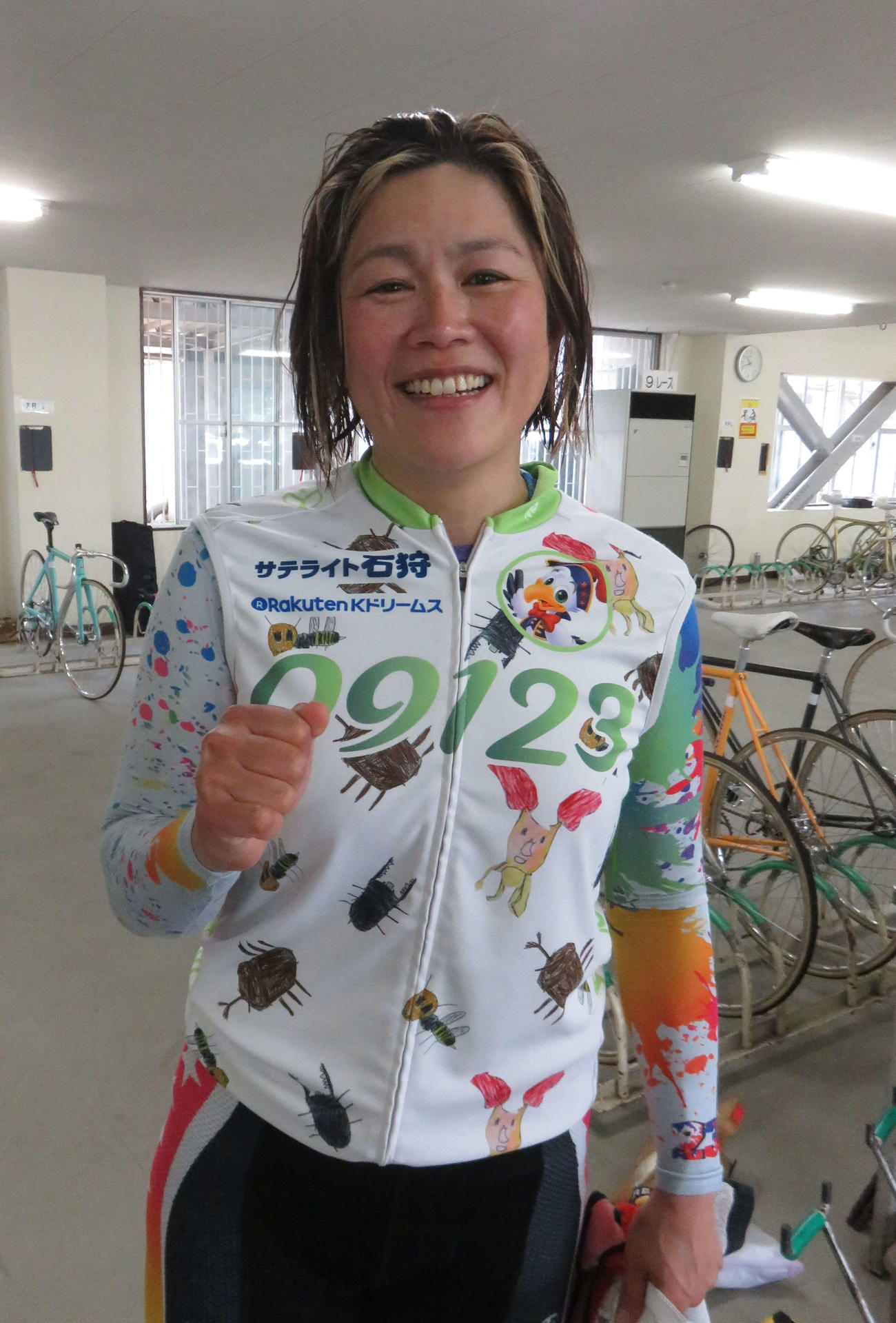 今年2度目の優勝を狙う奥井迪