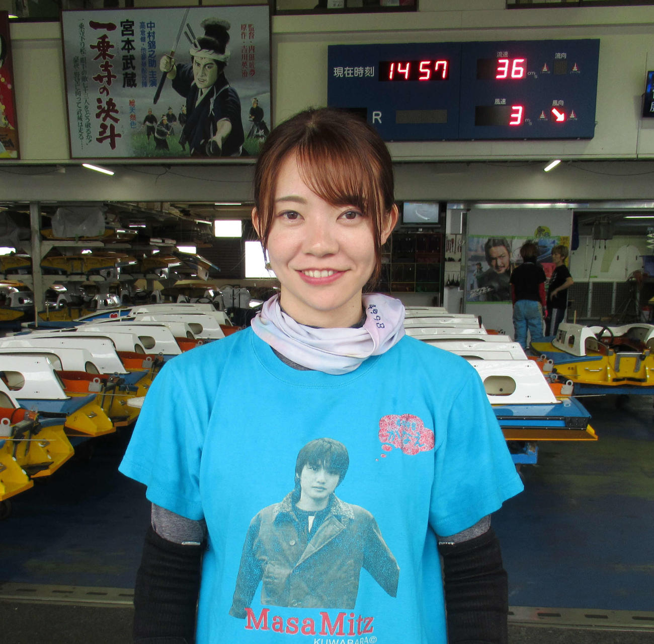 中村かなえは、伸び型の52号機に好感触