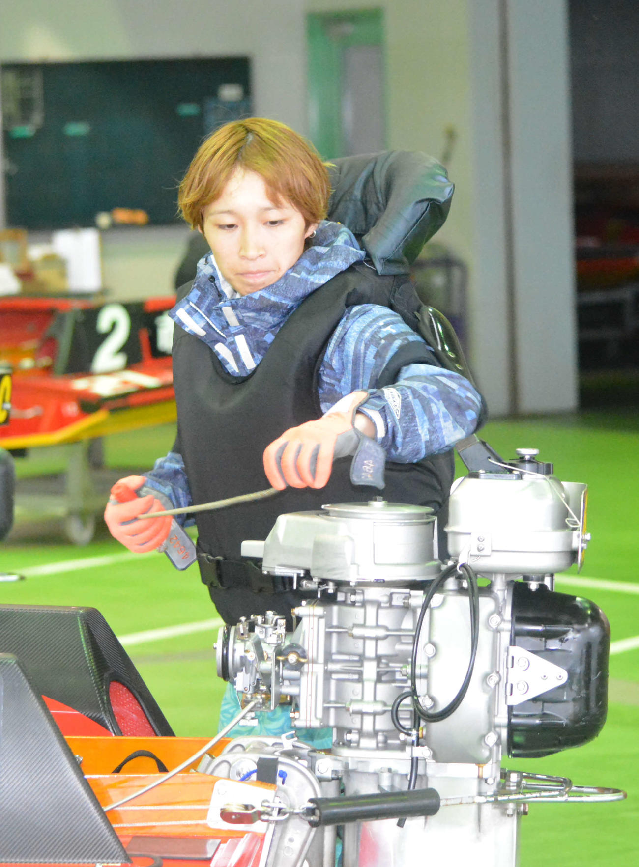 松尾夏海は前検1番時計をマークした