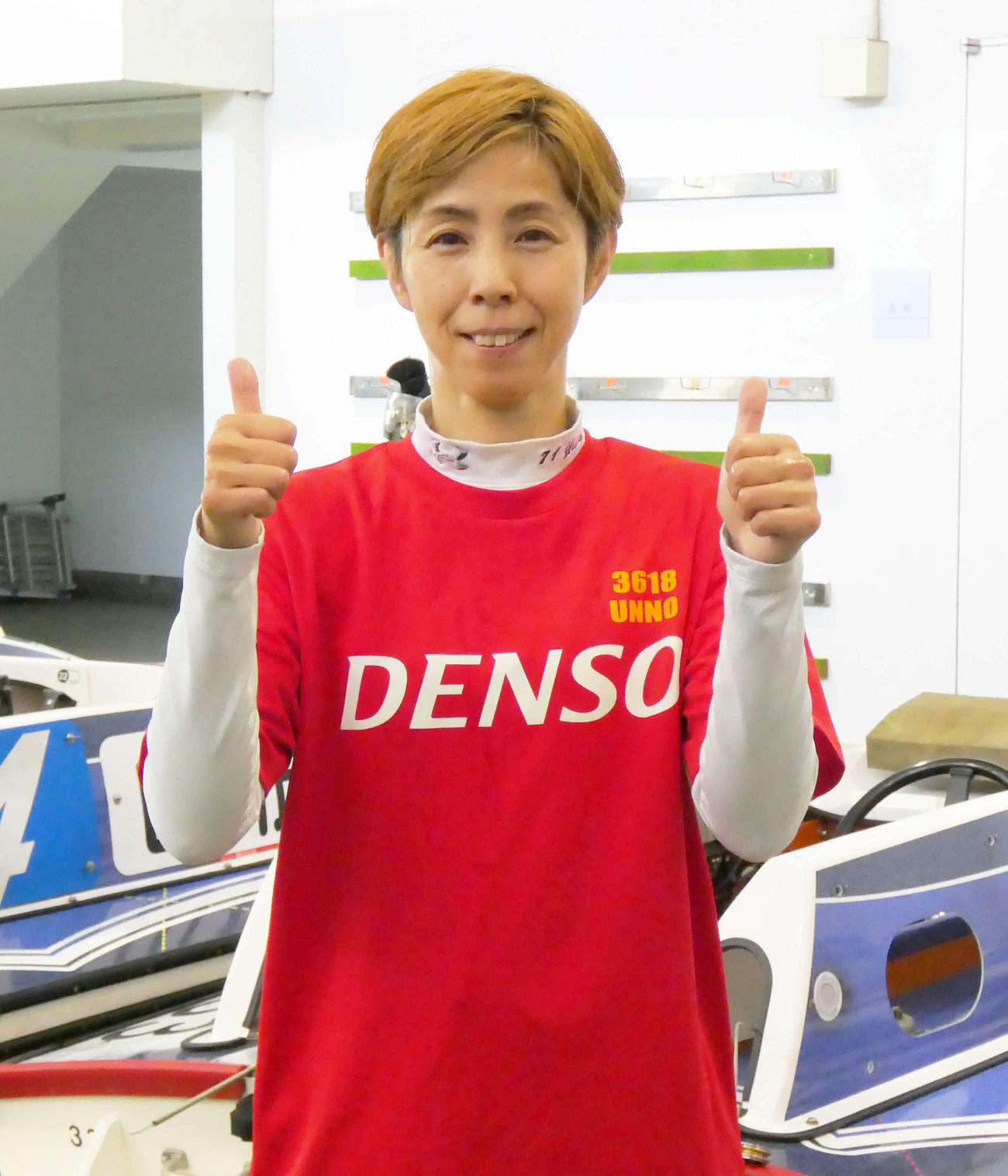 海野ゆかりが10R2枠で2000勝を無事達成した（撮影・前原一樹）