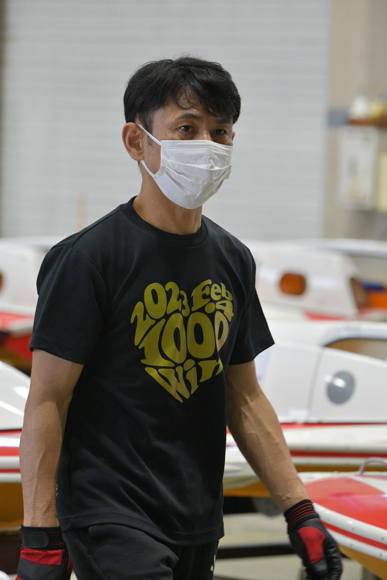豪快なレースで予選突破を決めた藤本佳史