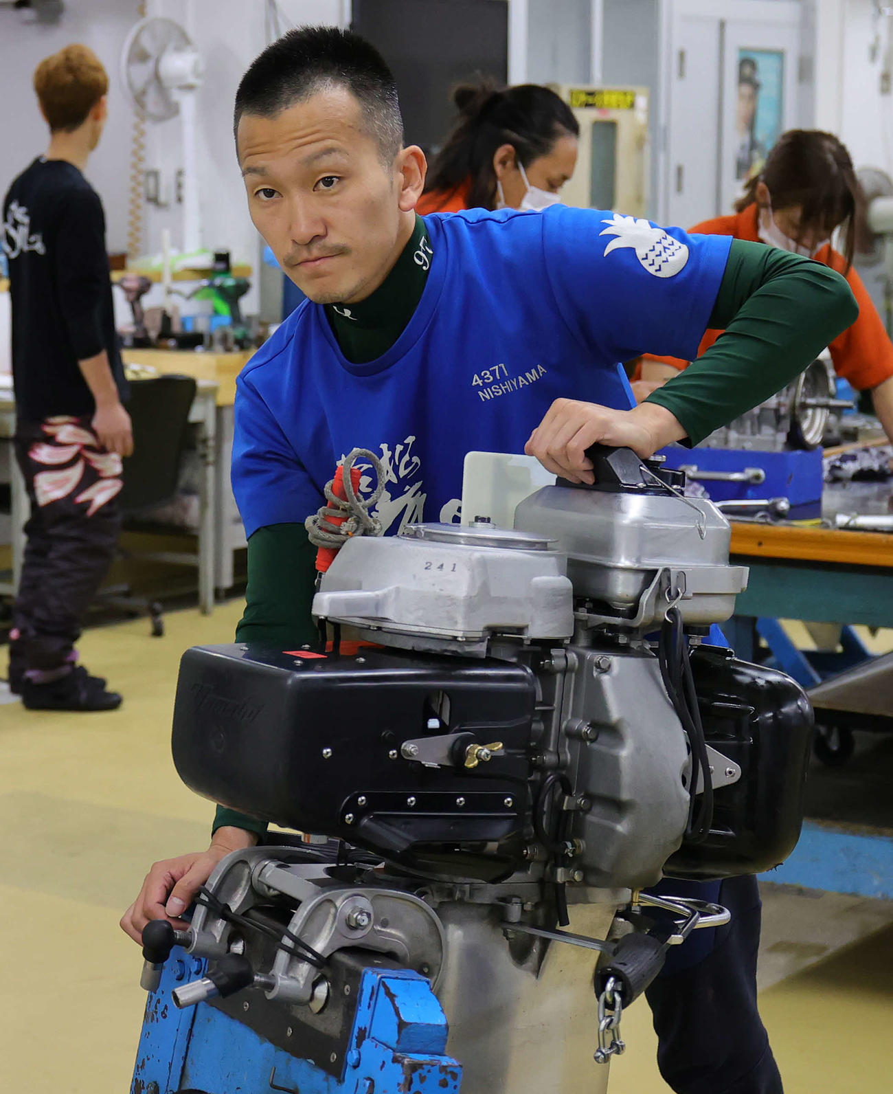 西山貴浩が順調にポイントを加算した