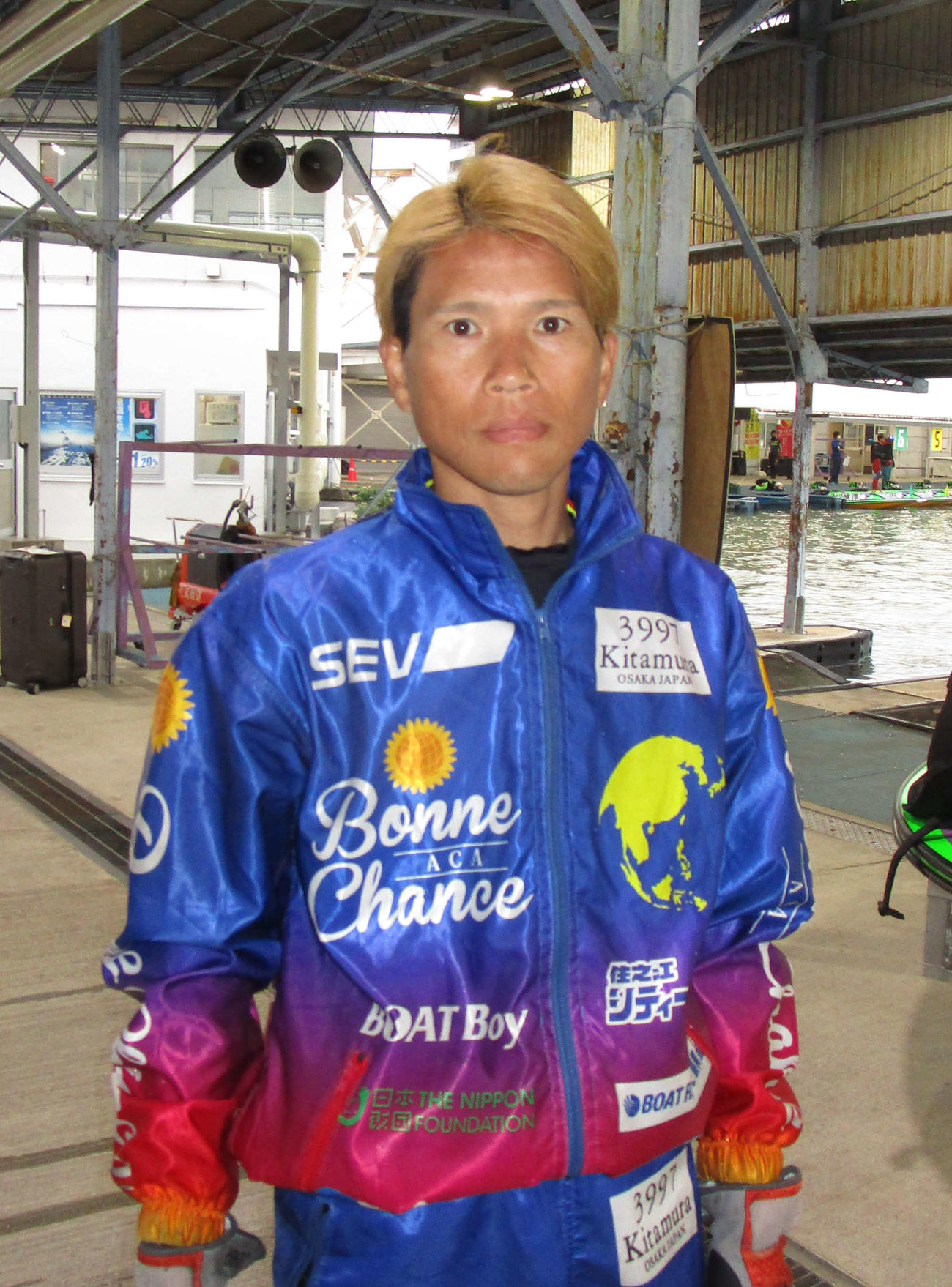 初日12Rドリーム戦を逃げ切った北村征嗣（撮影・安井雅彦）
