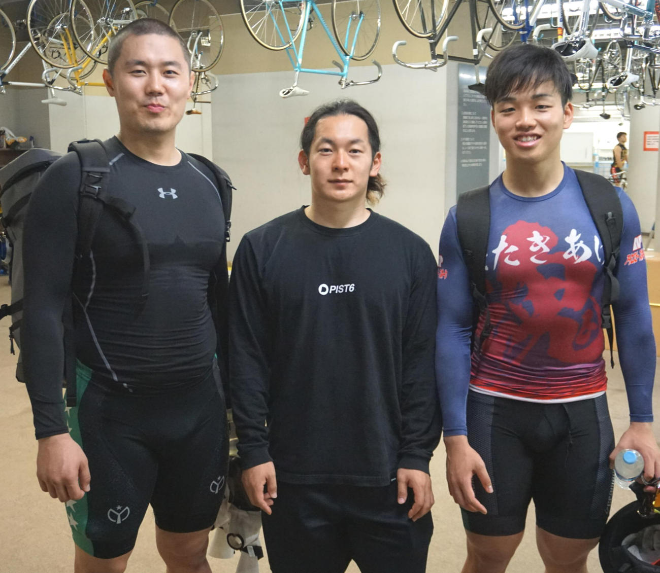 S級特昇を狙う後藤大輝（右）の後位は谷口力也（中）－鶴良生で続く