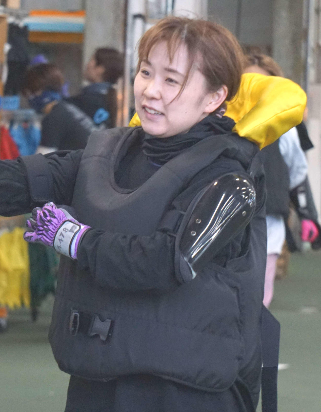 エース候補の56号機を手にした桜本あゆみ