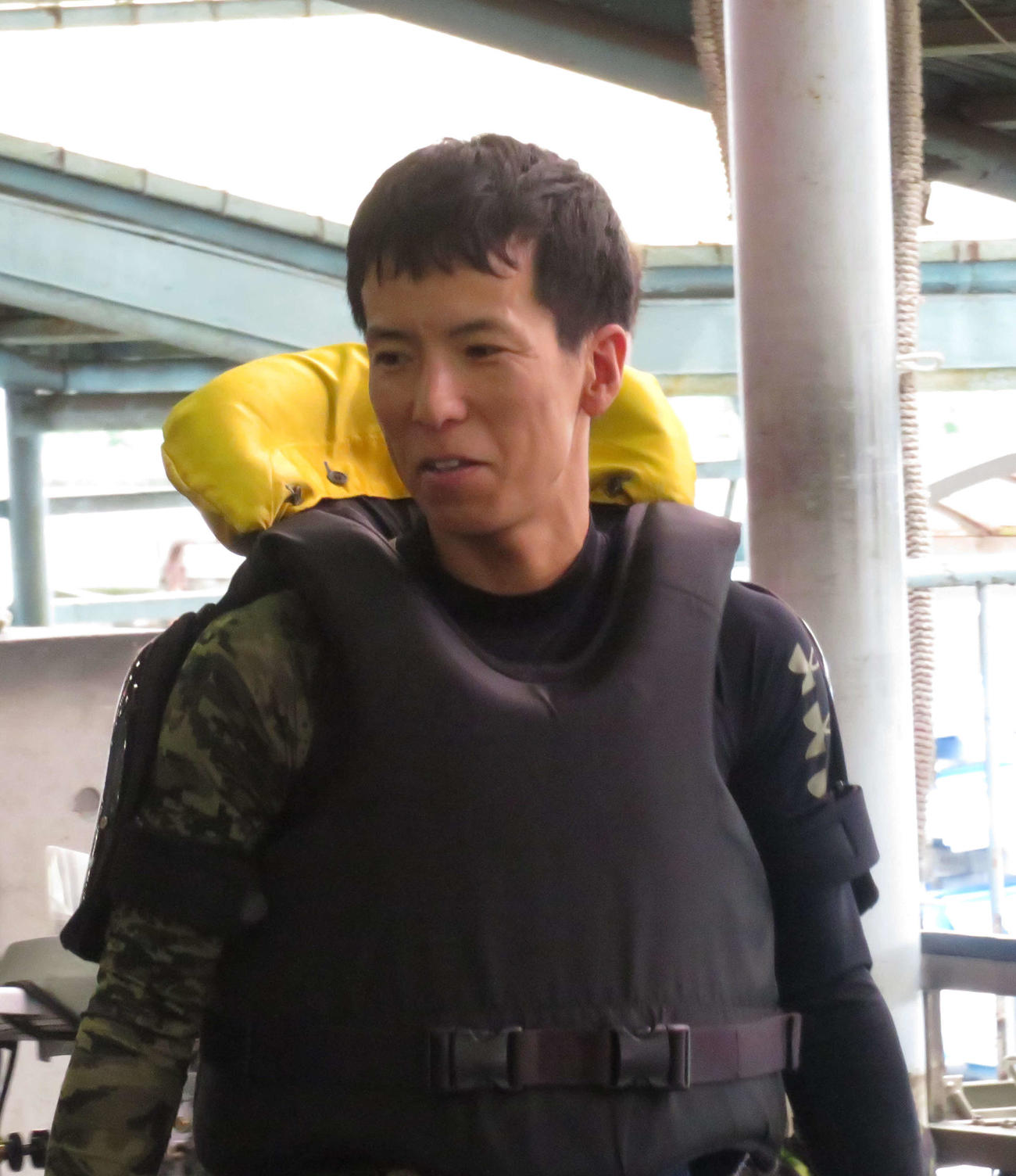 前節優勝機を引き当てた新田雄史