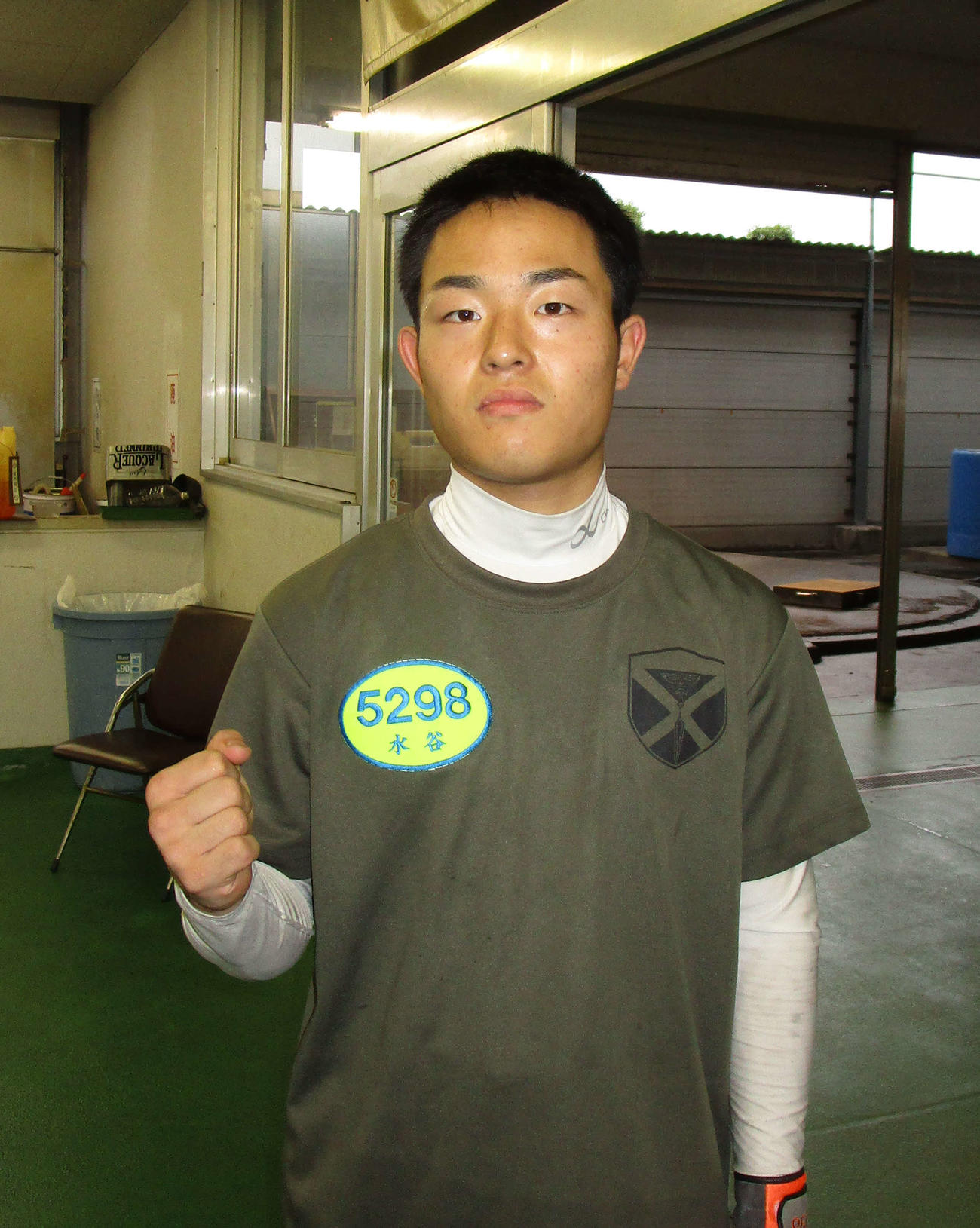 好レースを見せている水谷理人。レース足良好で地元初白星を狙う（撮影・安井雅彦）