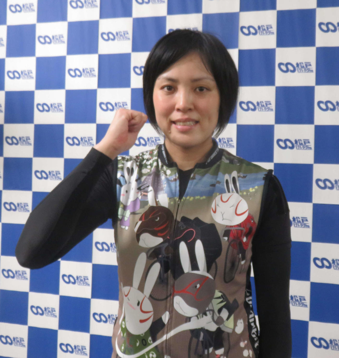 地元G1出場に向け、自らに完全Vを課す篠崎新純（撮影・栗田文人）