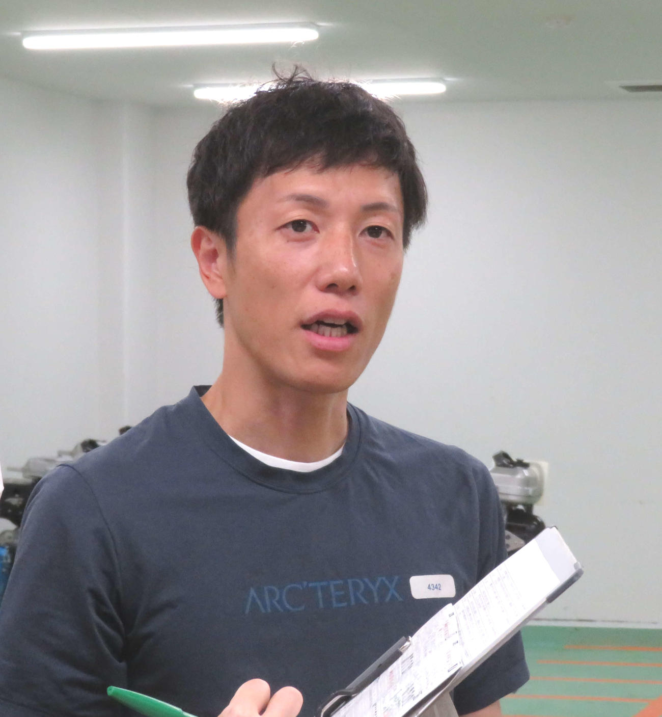谷野錬志が相性のいい戸田で予選をオール3連対にまとめた（撮影・古村亮）