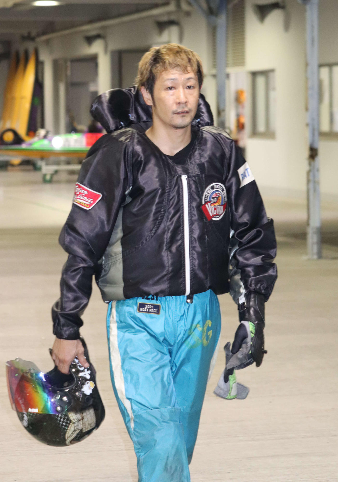 大峯豊は2枠から住之江連続Vを狙う（撮影・神田成史）