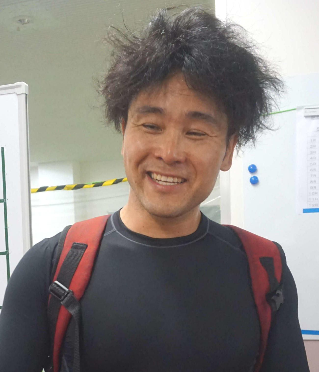 準決で余裕のレース運びを見せた五日市誠