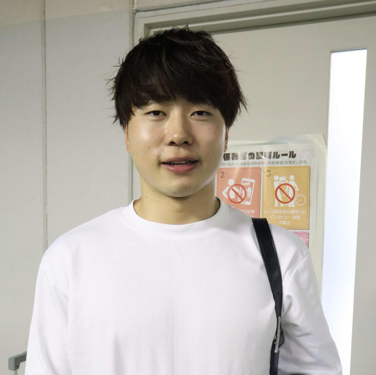 予選11Rの田口勇介は練習の感覚を実戦で出したい（撮影・音無剛）
