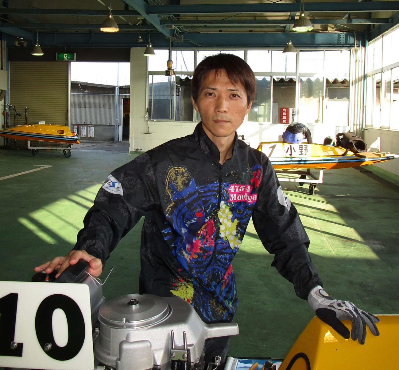 気配良好で2勝目を挙げた森安弘雅。準優好枠を狙う（撮影・安井雅彦）