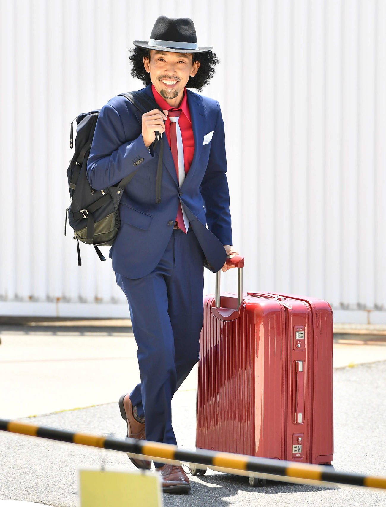 上平真二が松田優作ばりのコスプレで登場した
