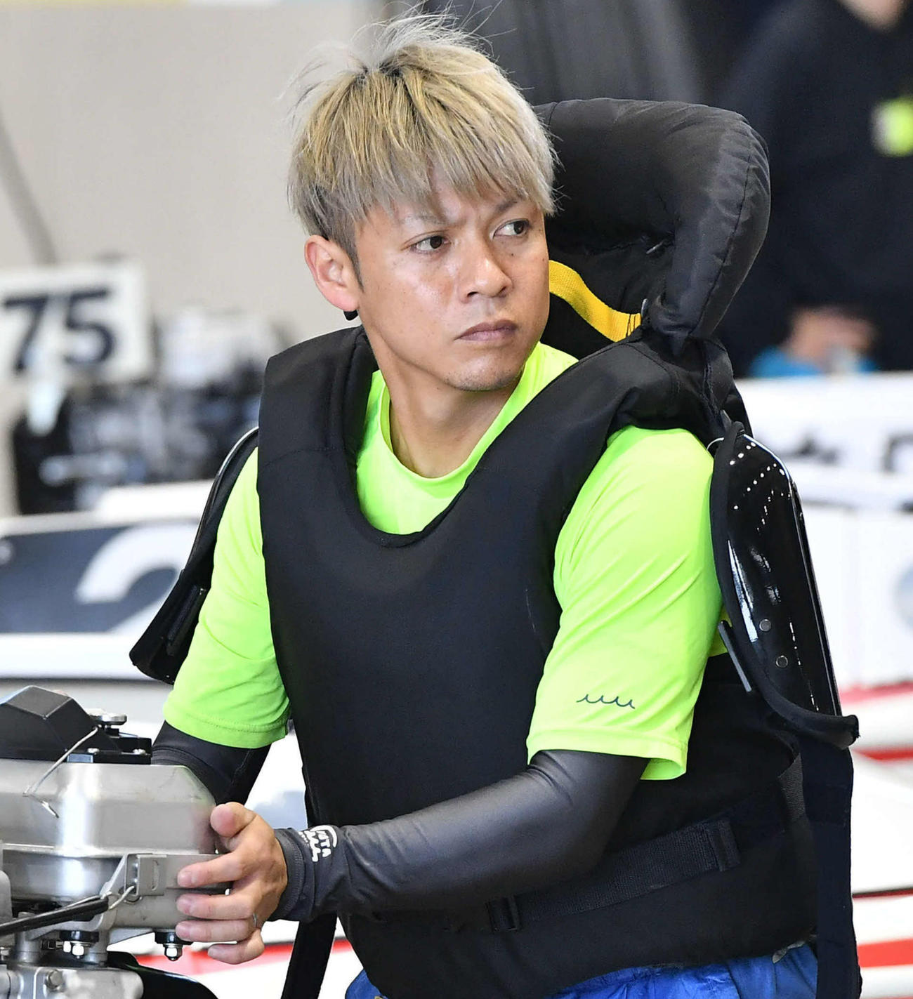 予選から奮起を期す平本真之（撮影・岩下翔太）