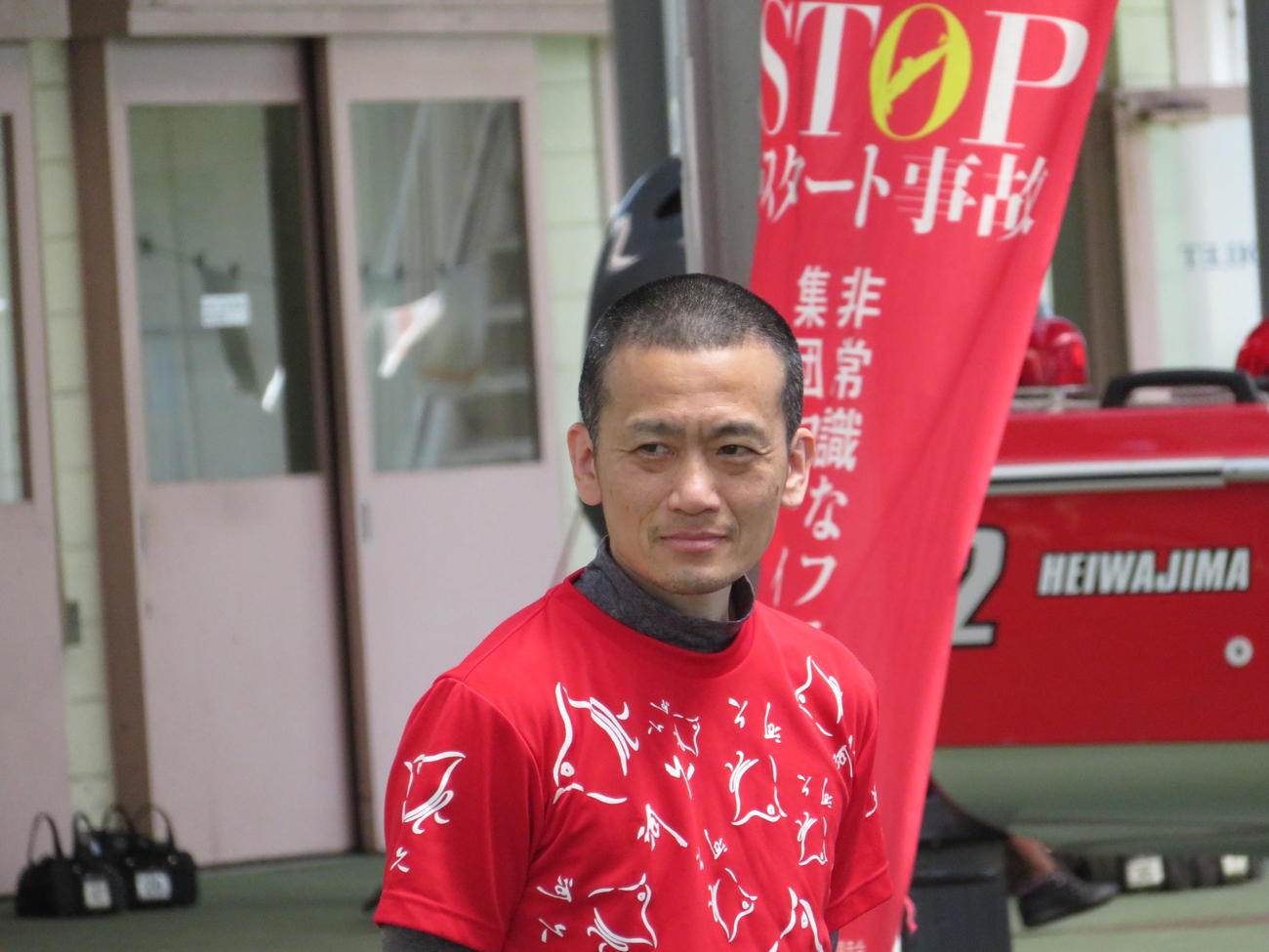 初日連勝を飾った野末智一