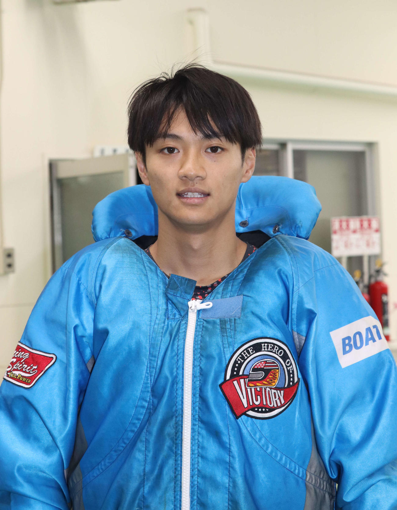 地元鳴門で初勝利を収めた田中駿兵（撮影・神田成史）