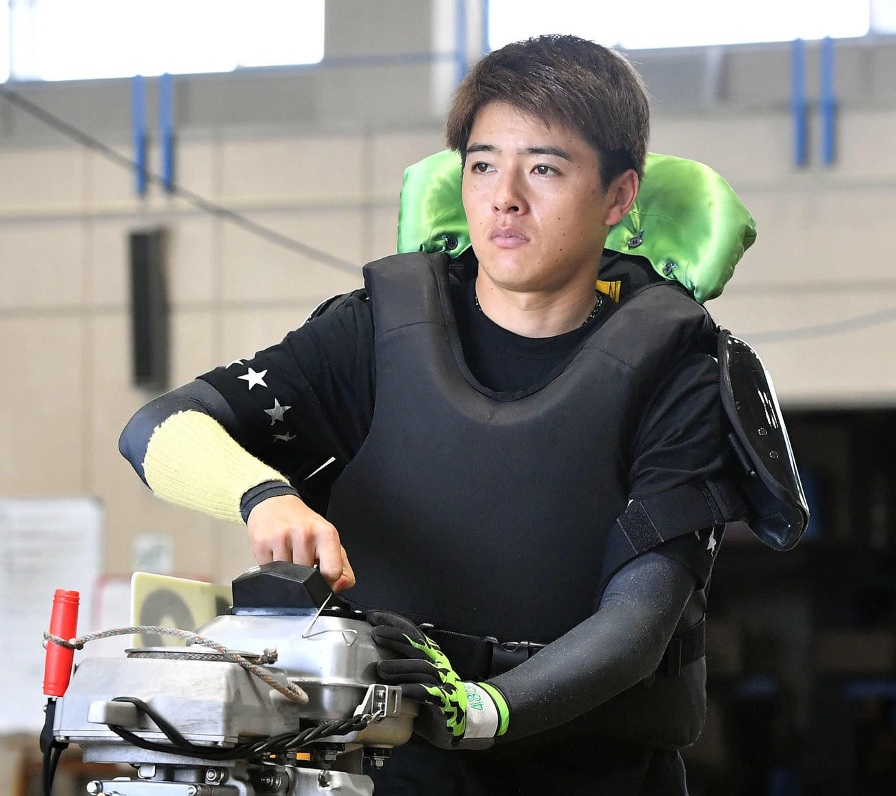 羽野直也（撮影・岩下翔太）