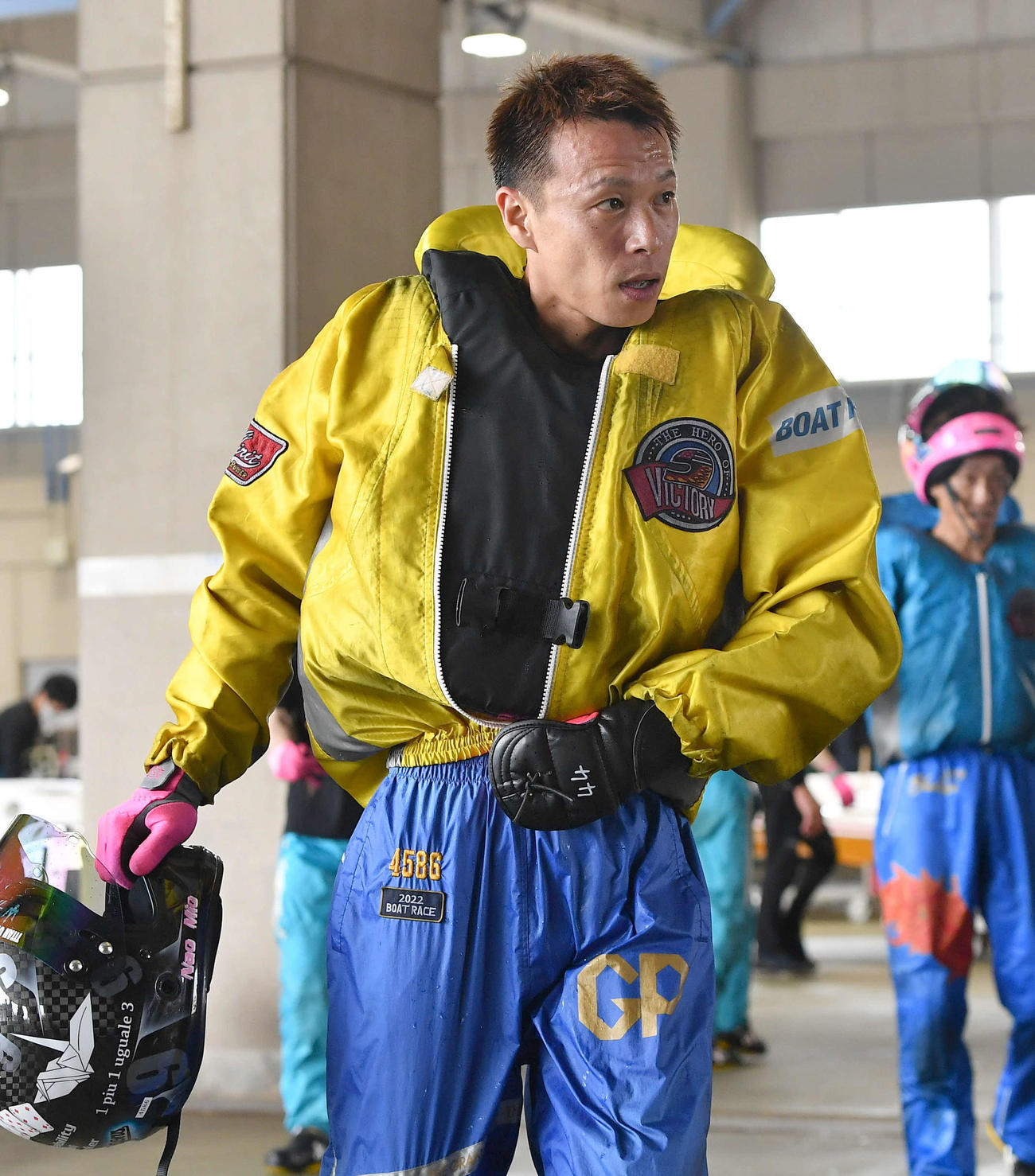 SGグランドチャンピオン4日目　7R、勝利した磯部誠