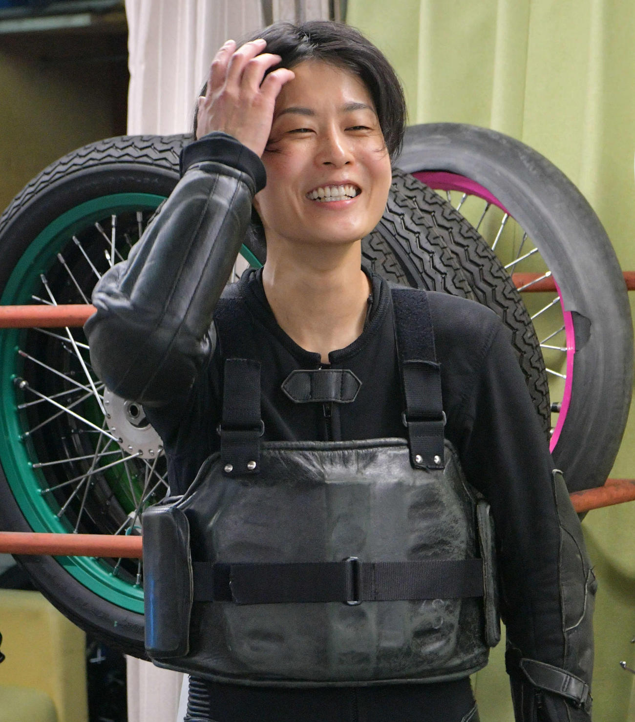 準々決勝戦B・8Rで快勝した松尾彩