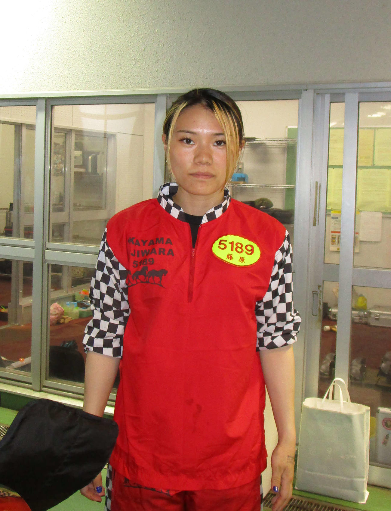 イン戦での初勝利を挙げ、白星スタートとした藤原早菜（撮影・安井雅彦）