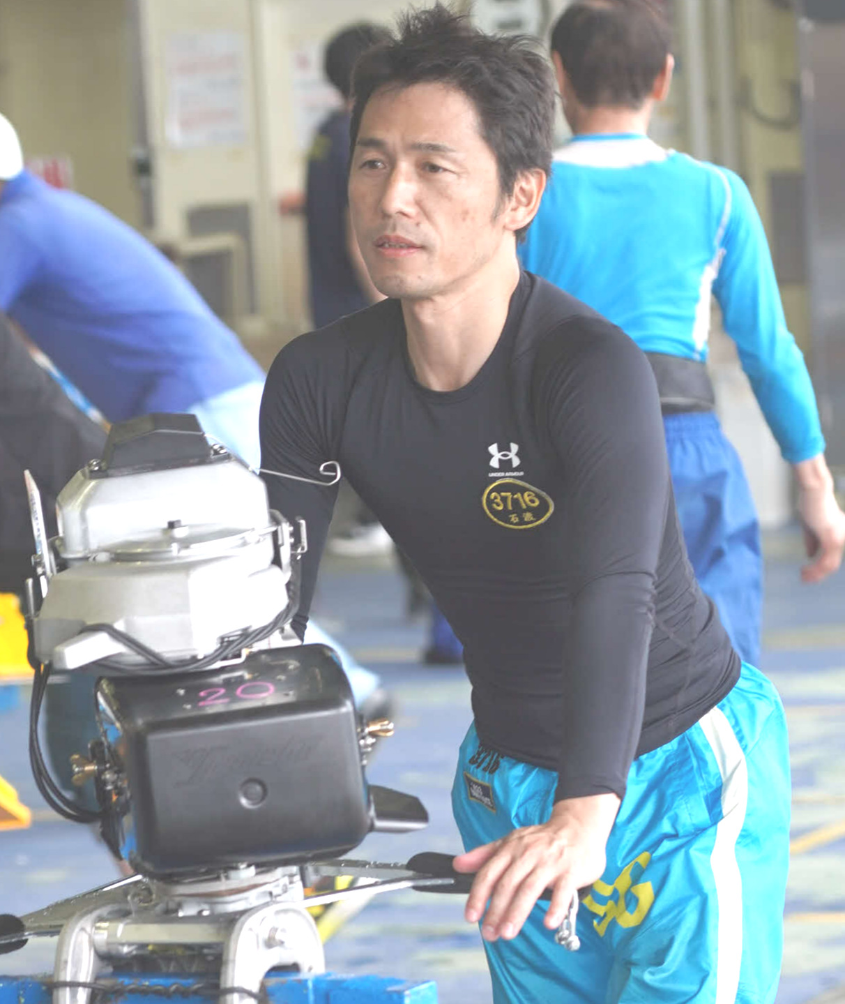 優出勝負駆けとなった石渡鉄兵