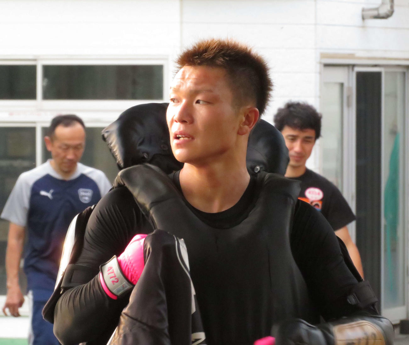 石丸海渡が展開を突いて抜け出し、波乱の選抜戦を制した（撮影・古村亮）