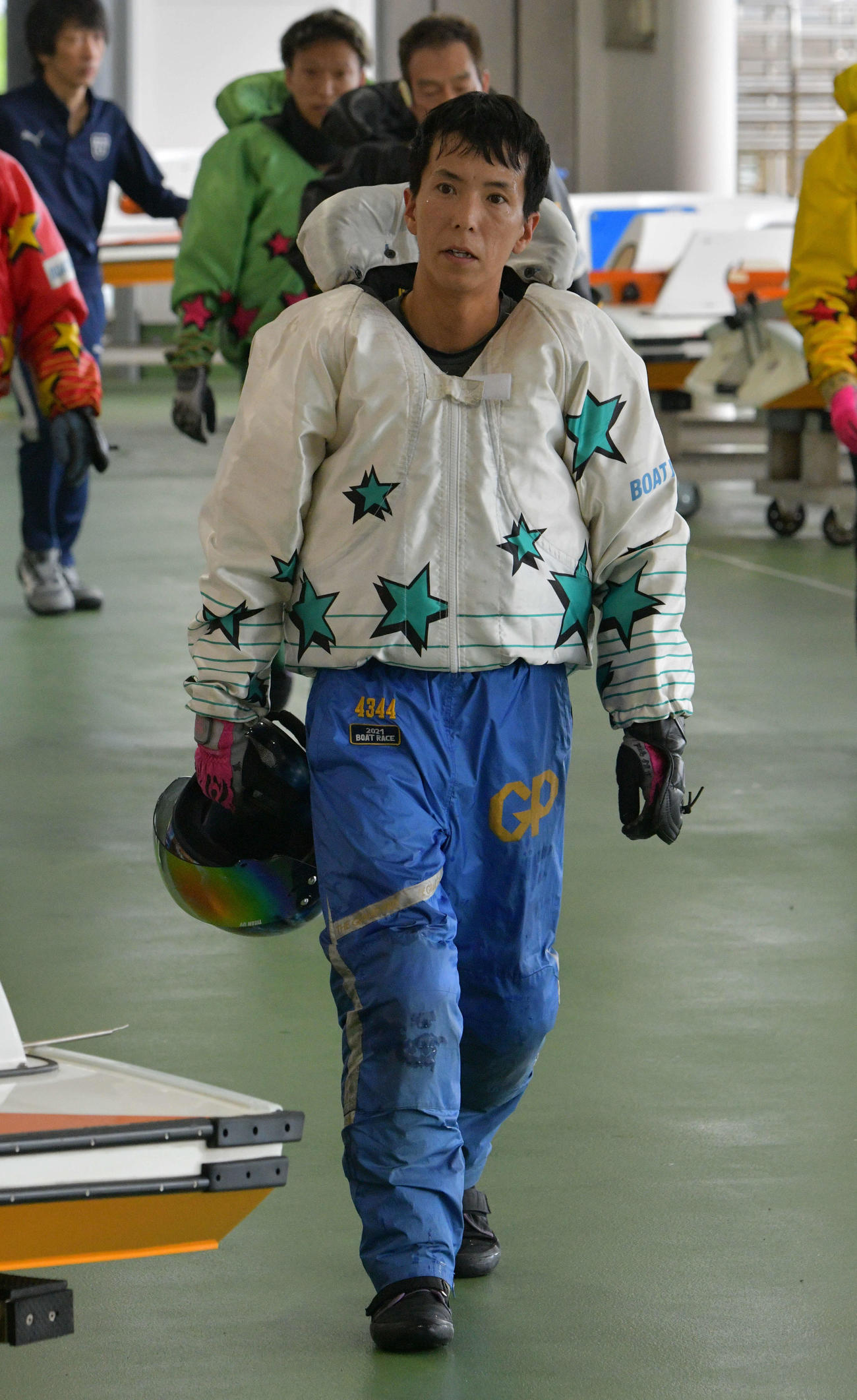 初日連勝発進を決めた新田雄史